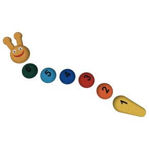 3D EPDM Figur - Larve (tal fra 1-6)