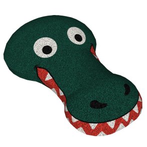 3D EPDM Figur - Krokodille, hoved