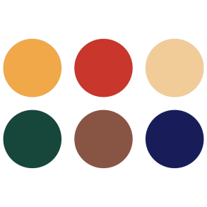 2D EPDM Figur - Cirkel 65 cm, Standardfarver