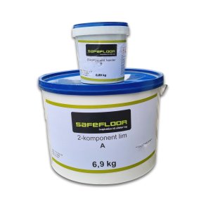 2-komponent PU lim all-round, st af del A: 6,9 kg og del B: 0,89 kg