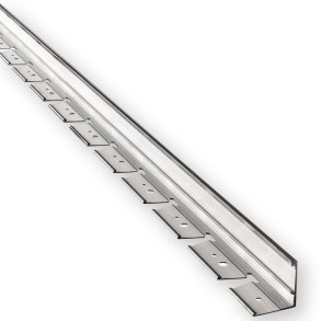 Alumax edge profile, 2500 x 25 mm, including connectors