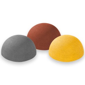 Balance halvkugle - gummi, EPDM, 350 mm