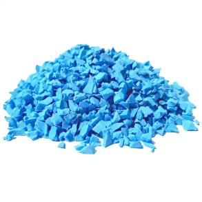 EPDM-granulat LIGHT BLUE 05, RAL 5012, 1-3,5 mm - 25 kg/skke