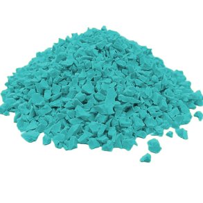 EPDM-granulat TURQUOISE 21, RAL 5018, 1-3,5 mm - 25 kg/skke