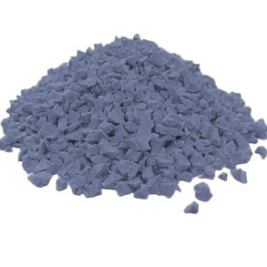 EPDM-granulat BLUE GREY 20, RAL 5020, 1-3,5 mm - 25 kg/skke