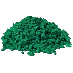 EPDM-granulat GREEN 02, RAL 6009, 1-3,5 mm - 25 kg/skke