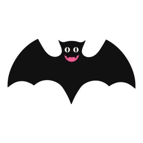 2D EPDM Figur - Flagermus