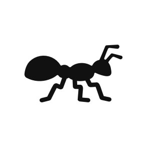 2D EPDM Figur - Lille myre set fra siden