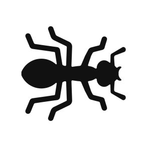 2D EPDM Figur - Lille myre set fra toppen