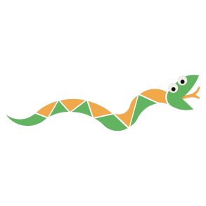 2D EPDM Figur - Slange nr. 2