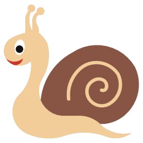 2D EPDM Figur - Snegl