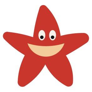 2D EPDM Figur - Sstjerne