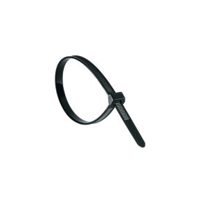 Kabelbinder, 3,5 x 200 mm, 100 stk., SORT