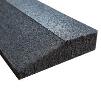 Kant til gummiflise 30 mm, 1000 x 120 mm