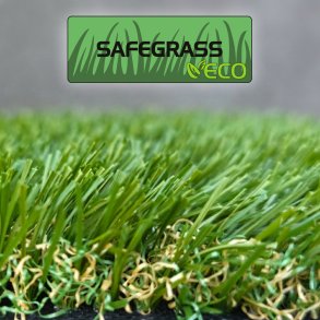 FRODE ECO+ Safegrass, konstgr�s, rulle p� 60 m2, bredd 2 m.