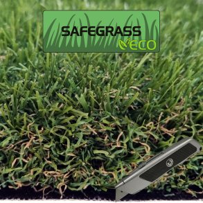 KARLA ECO Safegrass, konstgrs, rulle skuren, bredd 2 m.