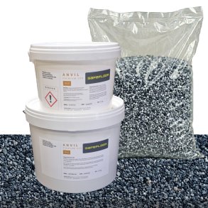 Stent�ppe kit 6m2  - StoneCarpet Gr� Marmor 3-5 mm