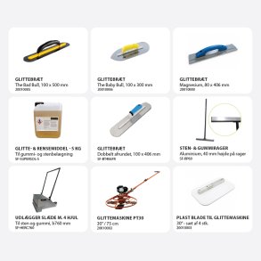 VERKTYGSPAKET 2 - Grundpaket+ f�r stenl�ggning
