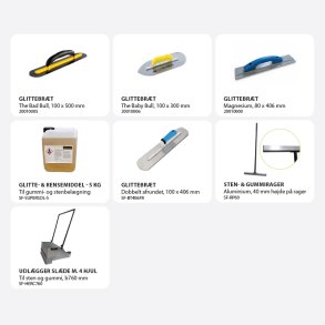 VERKTYGSPAKET 1 - Grundpaket f�r stenl�ggning