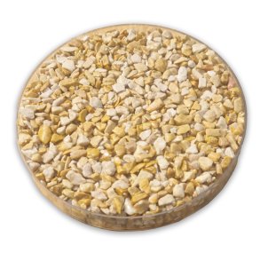 Vareprve - Francesca gul/brun knust marmor